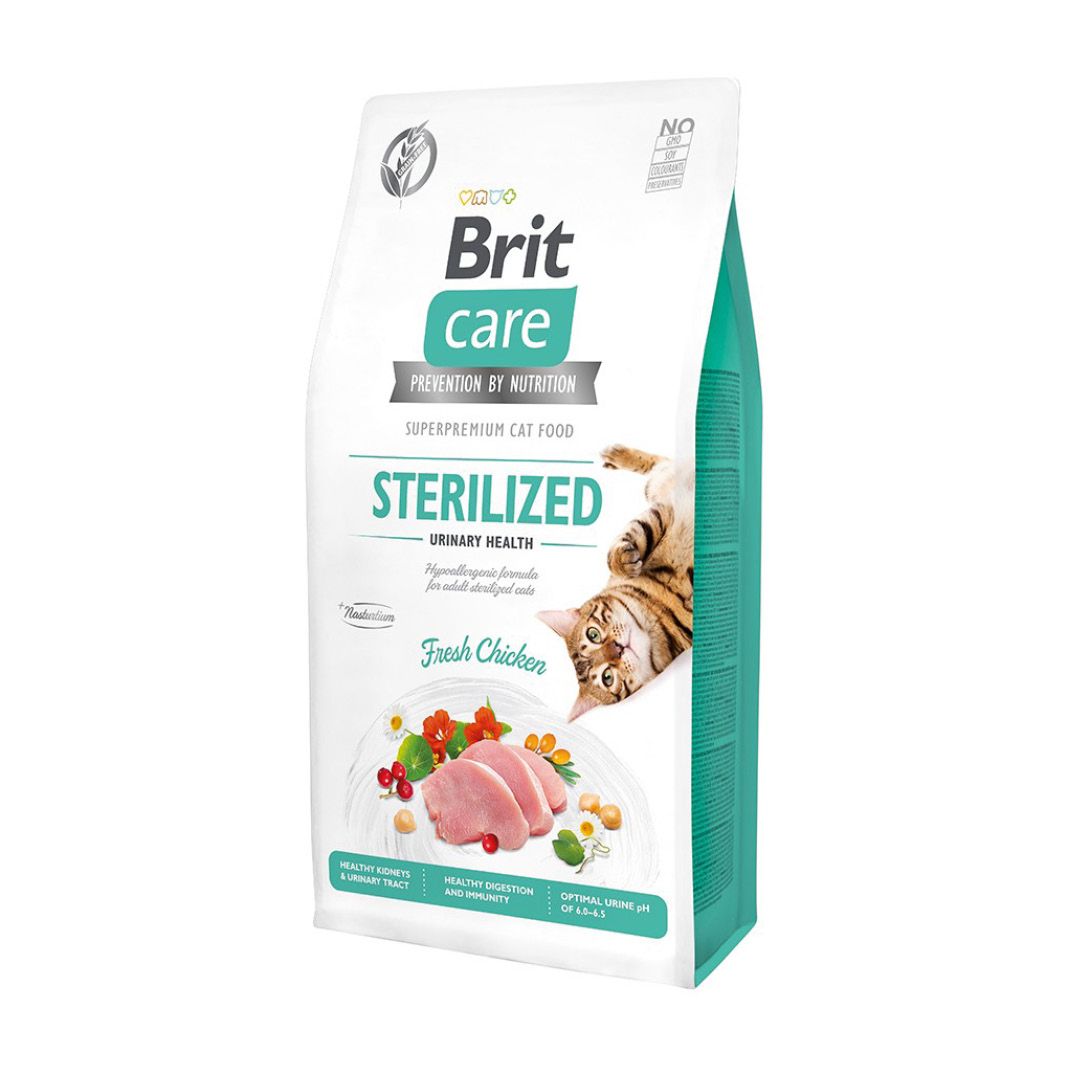 Brit Care - Cat - Getreidefrei - Sterilisiert - Harnwegsgesundheit | 7 kg
