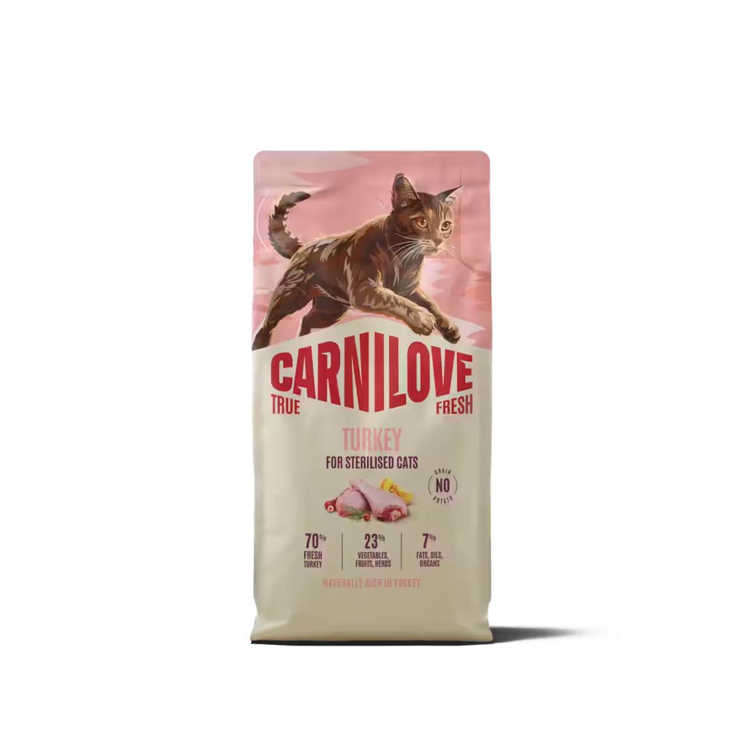 Carnilove Cat True Fresh - Adult Sterilised - Pute | 2 x 6 kg
