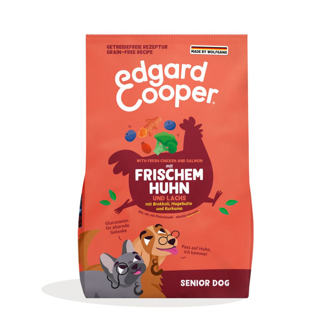 Edgard & Cooper Senior - Frisches Huhn & Lachs (Large) | 2 x 12 kg