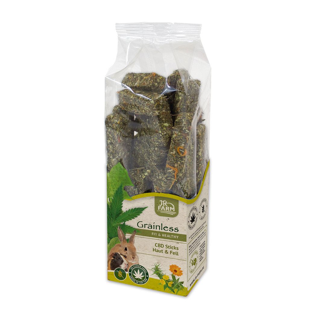 JR Farm Grainless Health CBD Sticks Haut & Fell | 7 x 75 g
