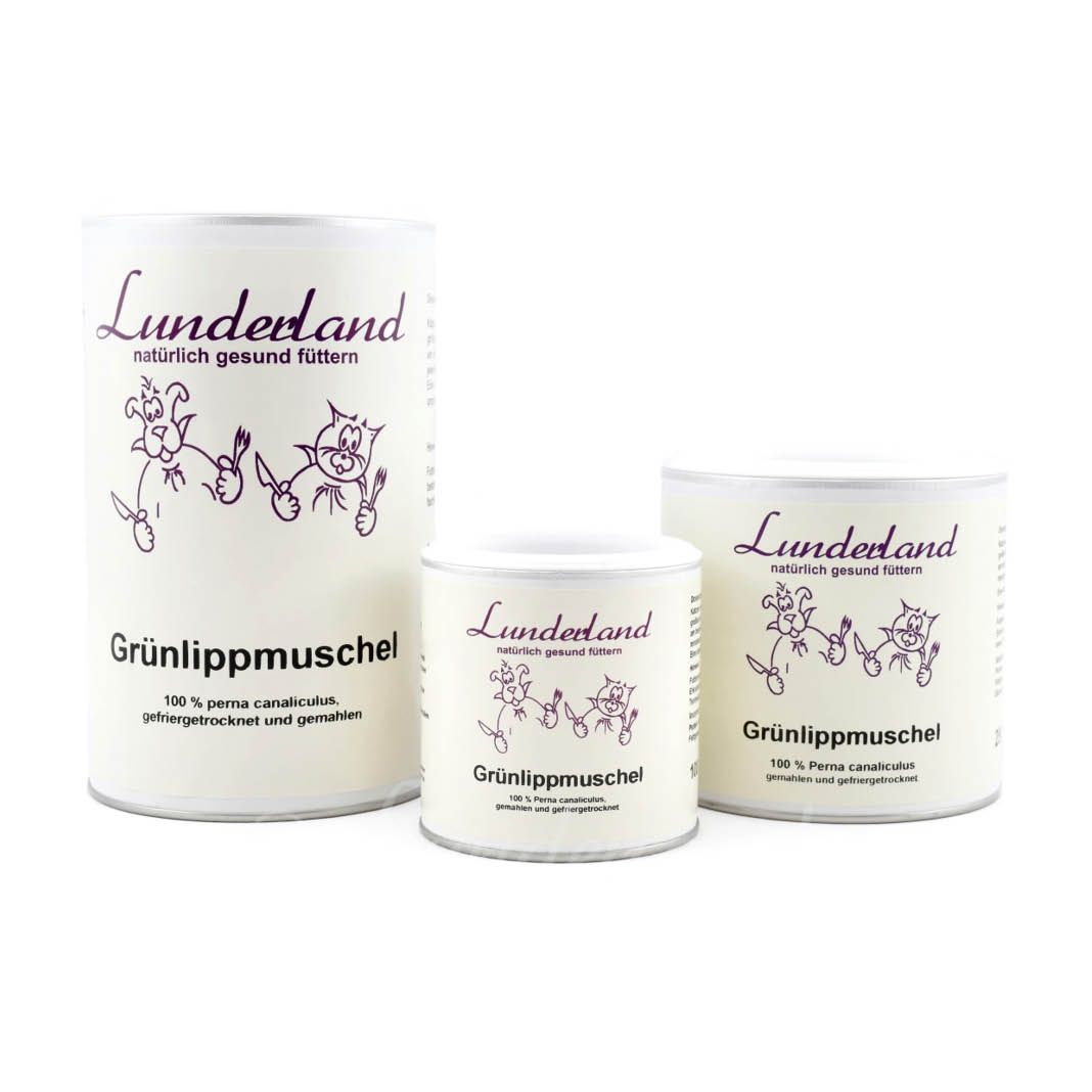 Lunderland Grünlippmuschelpulver | 100 g