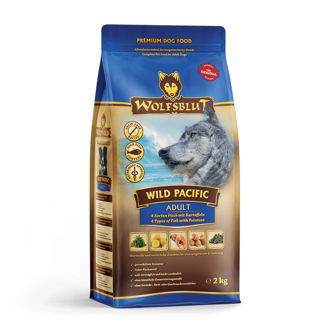 Wolfsblut Wild Pacific Adult - Fisch mit Kartoffel | 2 kg