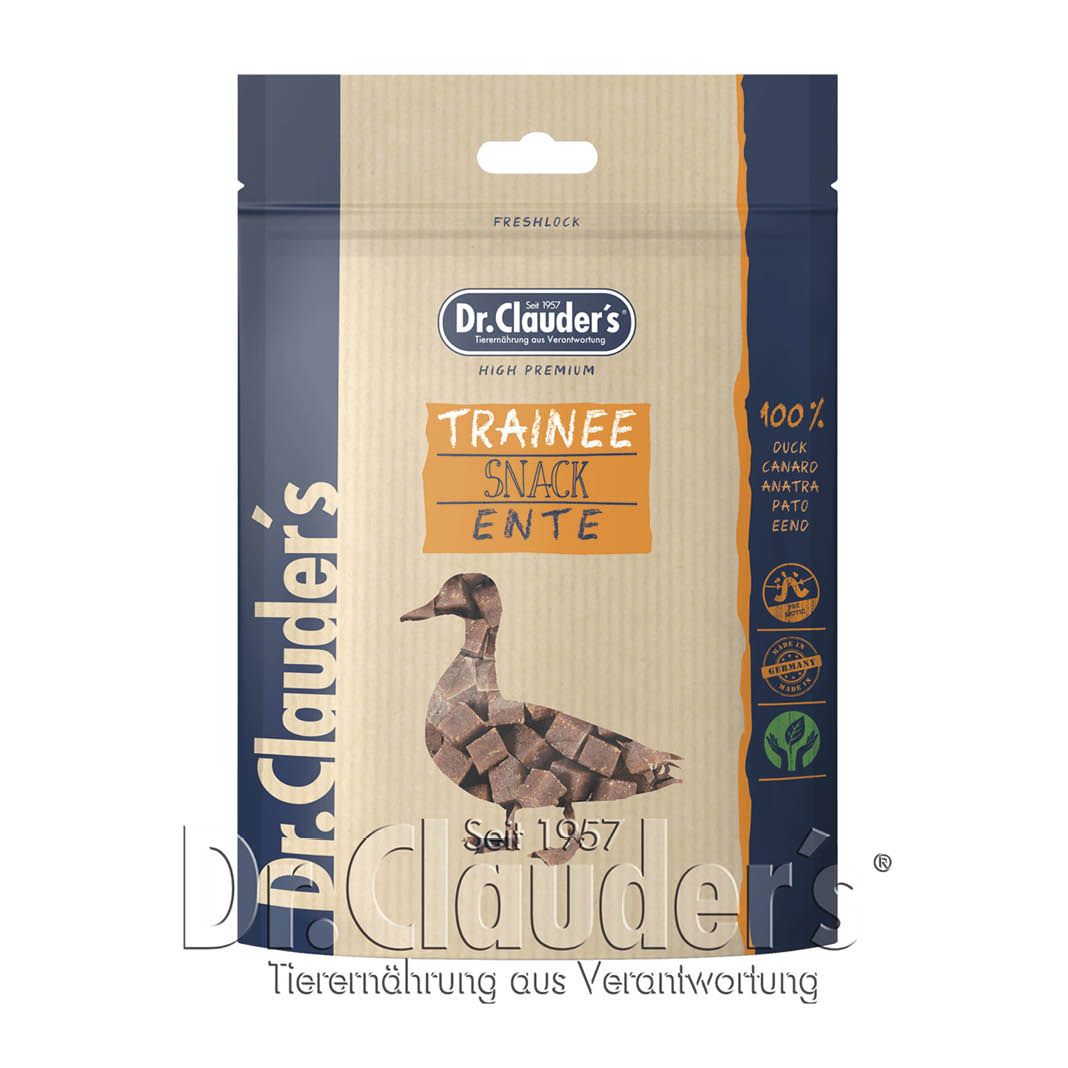 Dr. Clauder's Trainee Snack Ente | 10 x 80 g