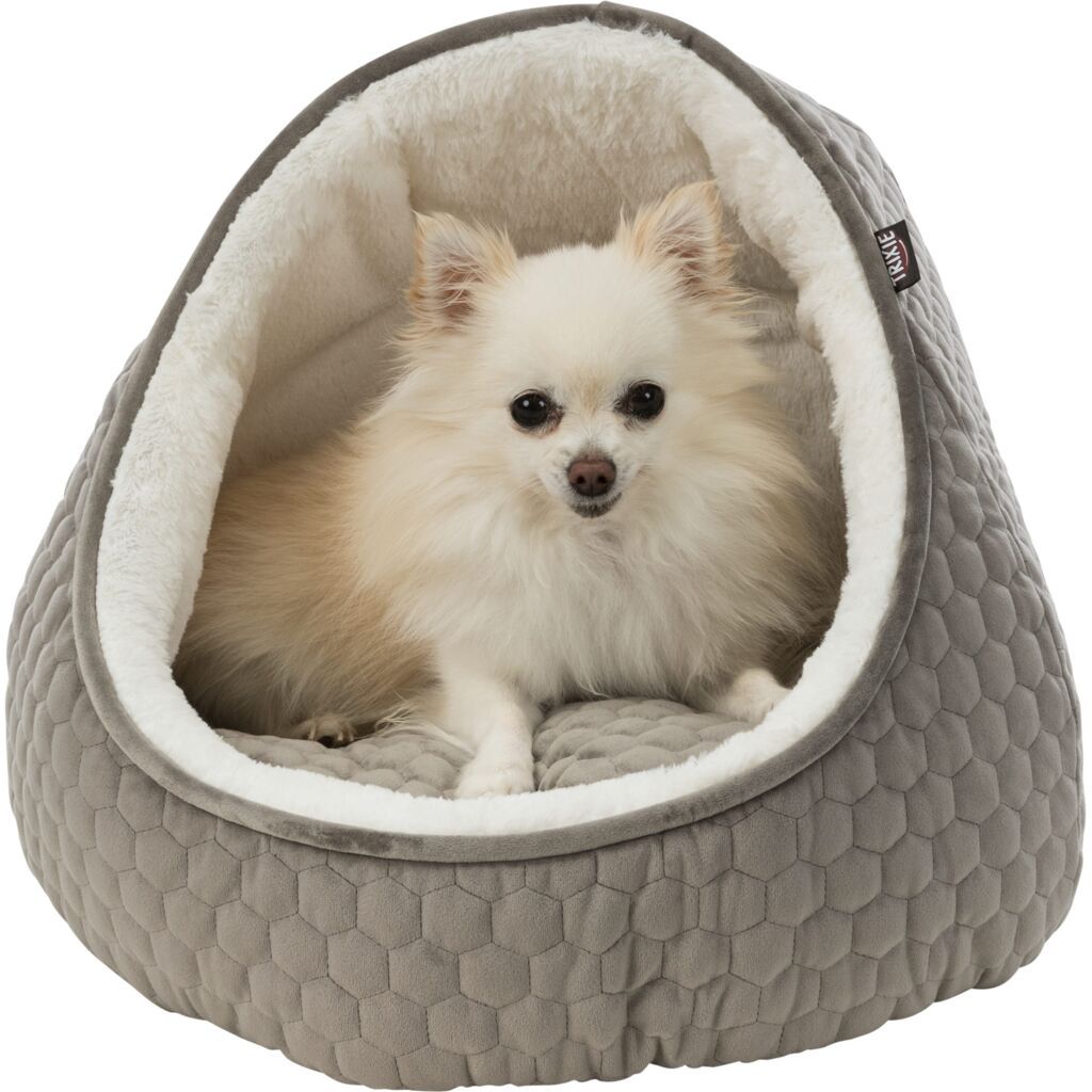 TRIXIE Höhle Livia, taupe/creme | ø 45 x 33 cm