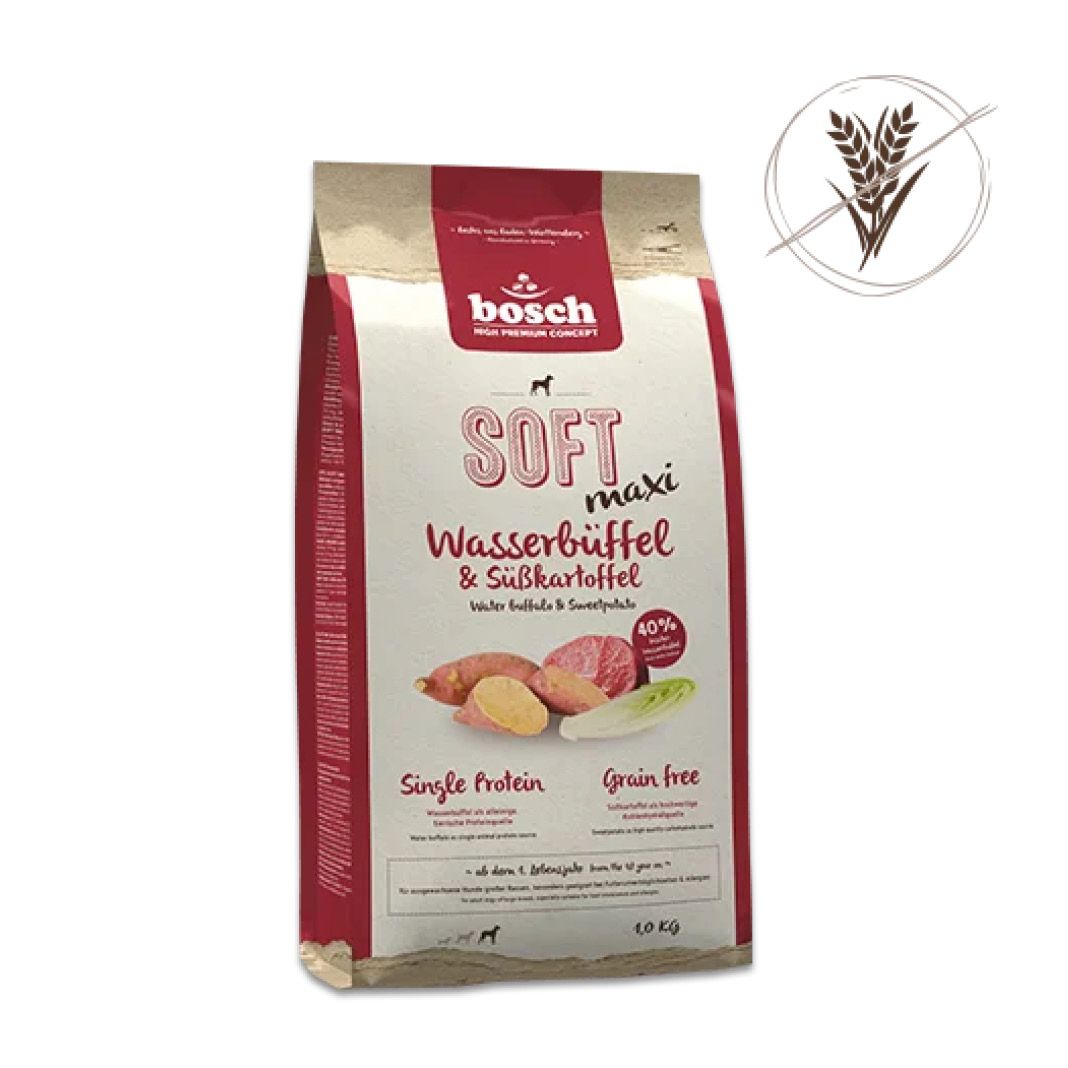 Bosch HPC Soft/Plus Maxi Wasserbüffel & Süßkartoffel | 1 kg