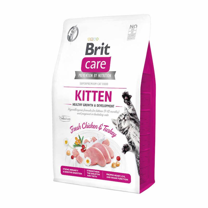 Brit Care - Cat - Getreidefrei - Kätzchen - Gesundes Wachstum & Entwicklung | 2 kg