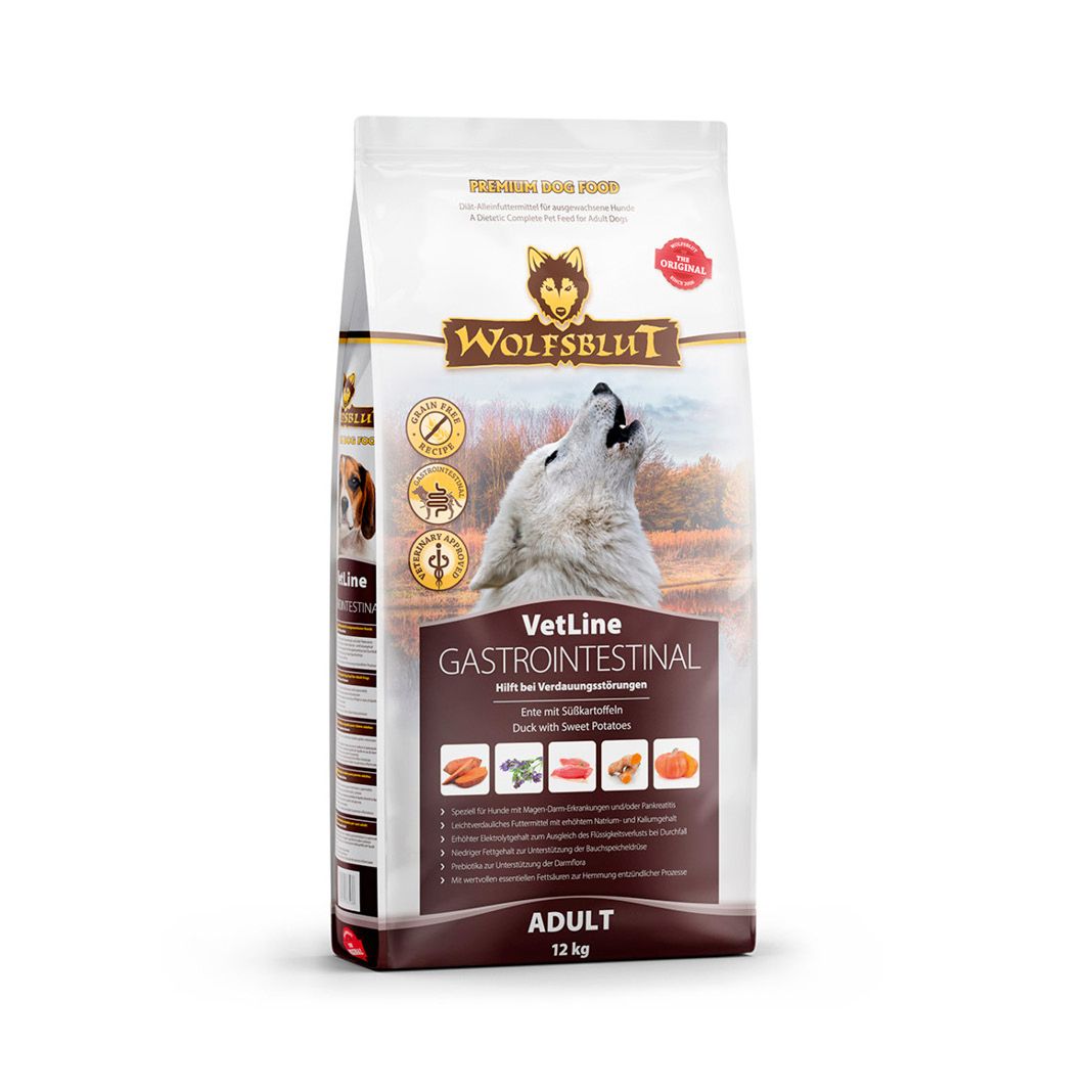 Wolfsblut VetLine Trockenfutter Gastrointestinal | 12 kg