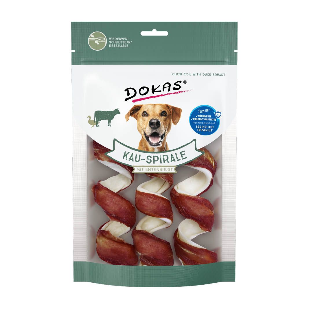 Dokas Kau-Spirale mit Entenbrust | 110 g
