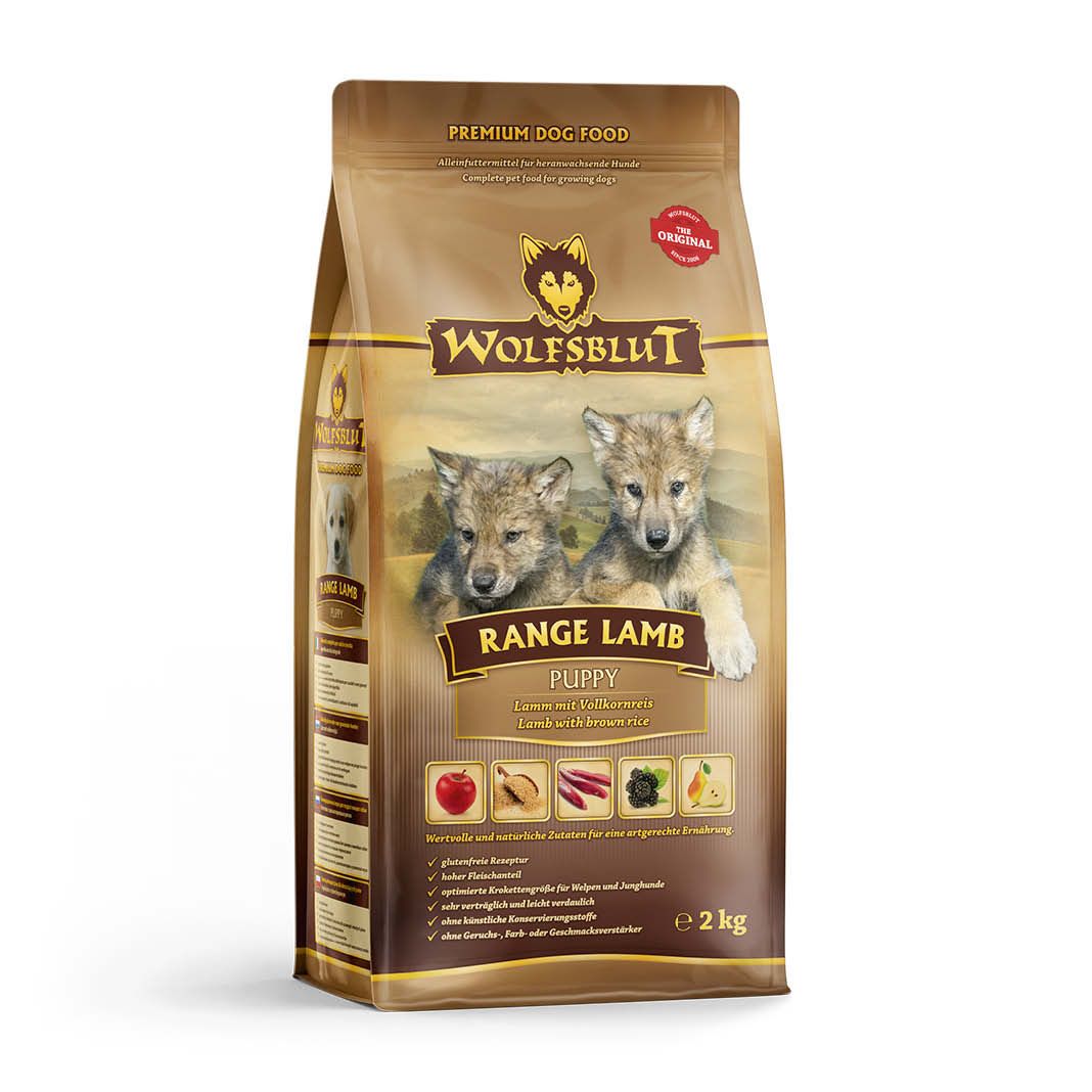 Wolfsblut Range Lamb Puppy - Lamm mit Reis | 2 kg