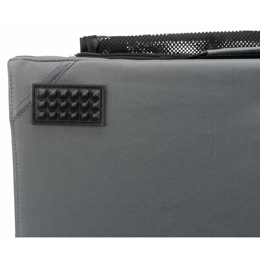 TRIXIE Hundebox Easy, grau | XS–S: 50 x 33 x 36 cm