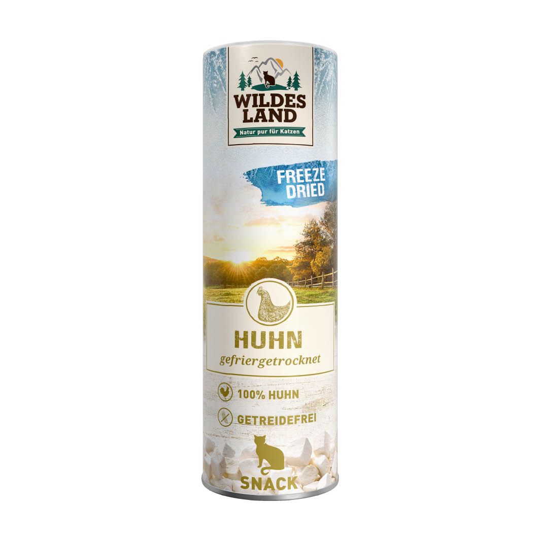 Wildes Land Cat - Freeze Dried - Huhn | 6 x 30 g