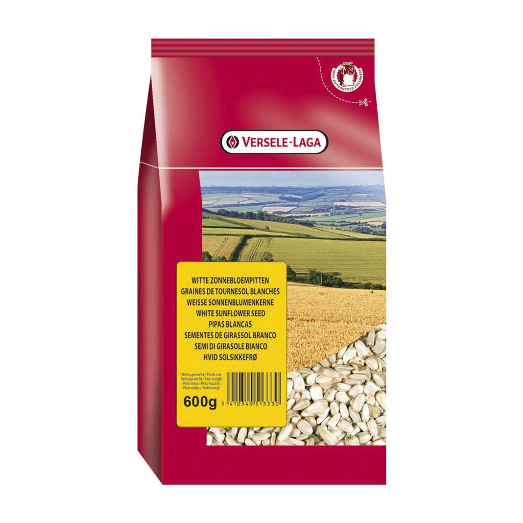 Versele Laga Sonnenblumen - Weiß - für Ziervögel | 600 g
