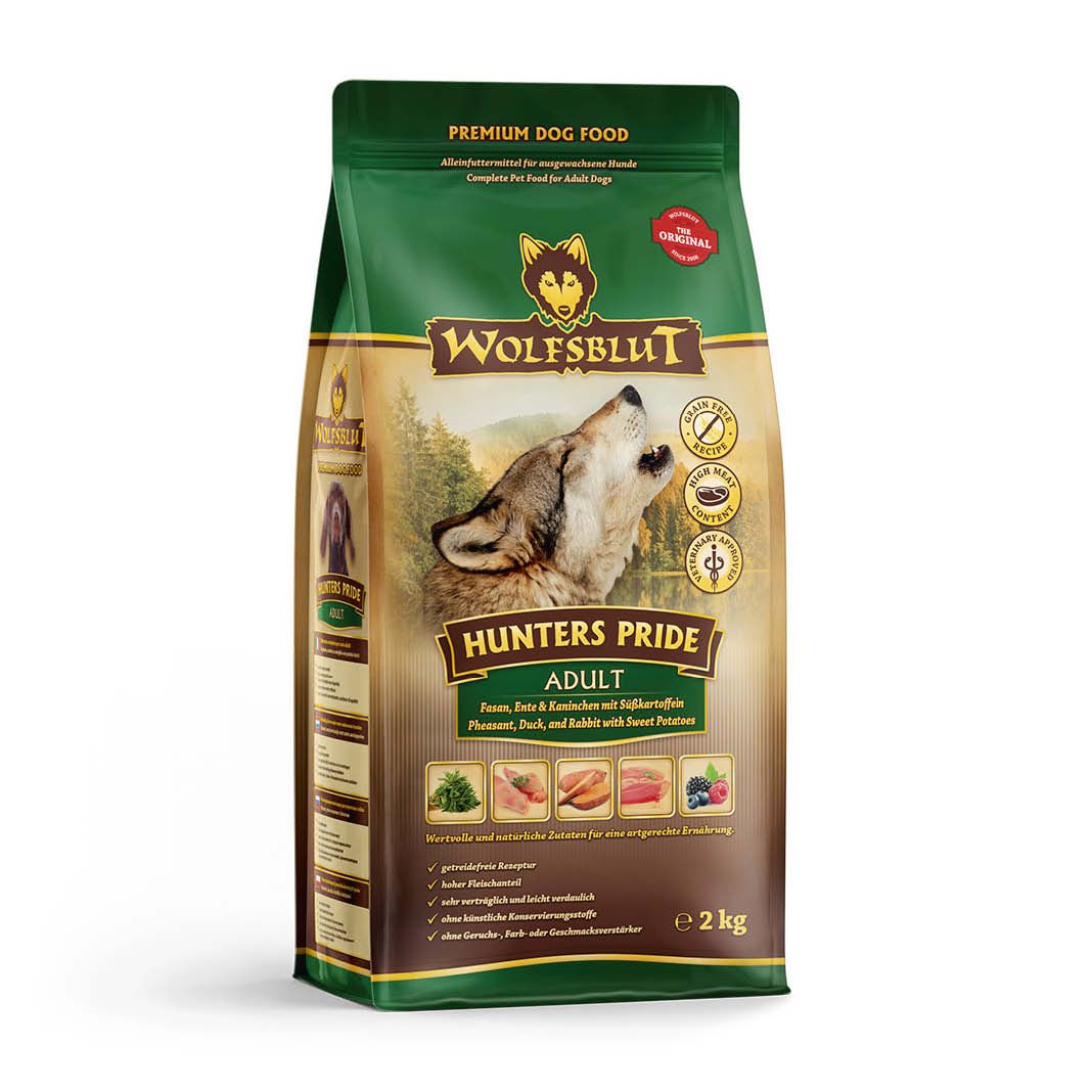 Wolfsblut Hunters Pride Adult - Fasan & Ente & Kaninchen | 2 kg