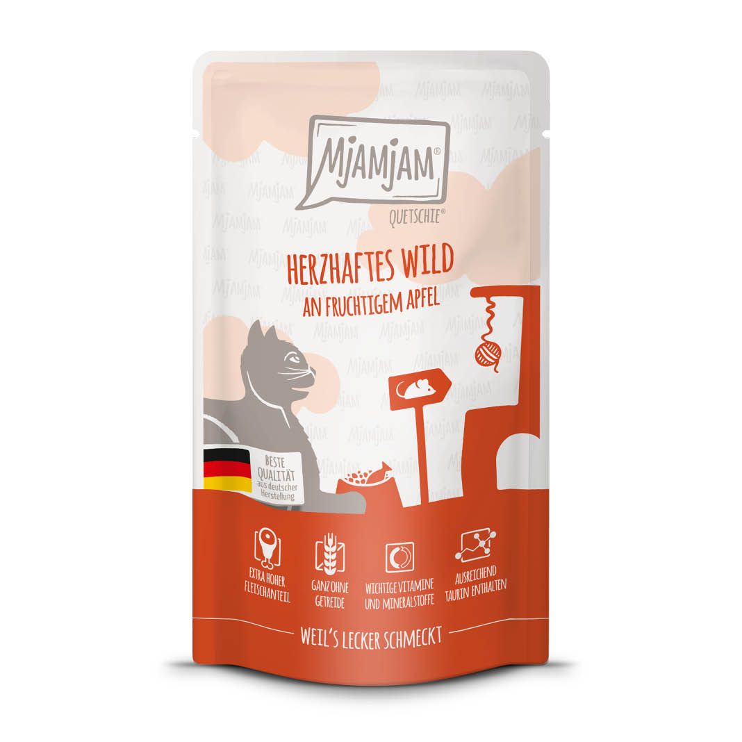 MjAMjAM Cat - Leckere Mahlzeiten - Quetschies
