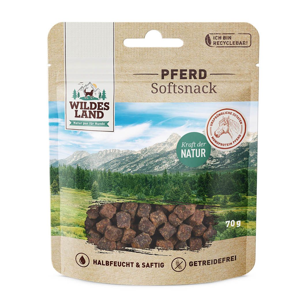 Wildes Land Softsnack - Pferd