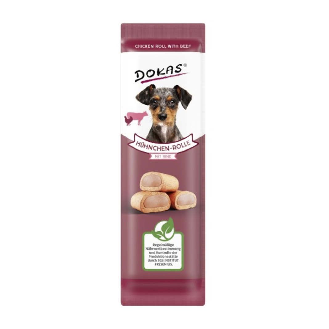 Dokas Hühnchen-Rolle mit Rind