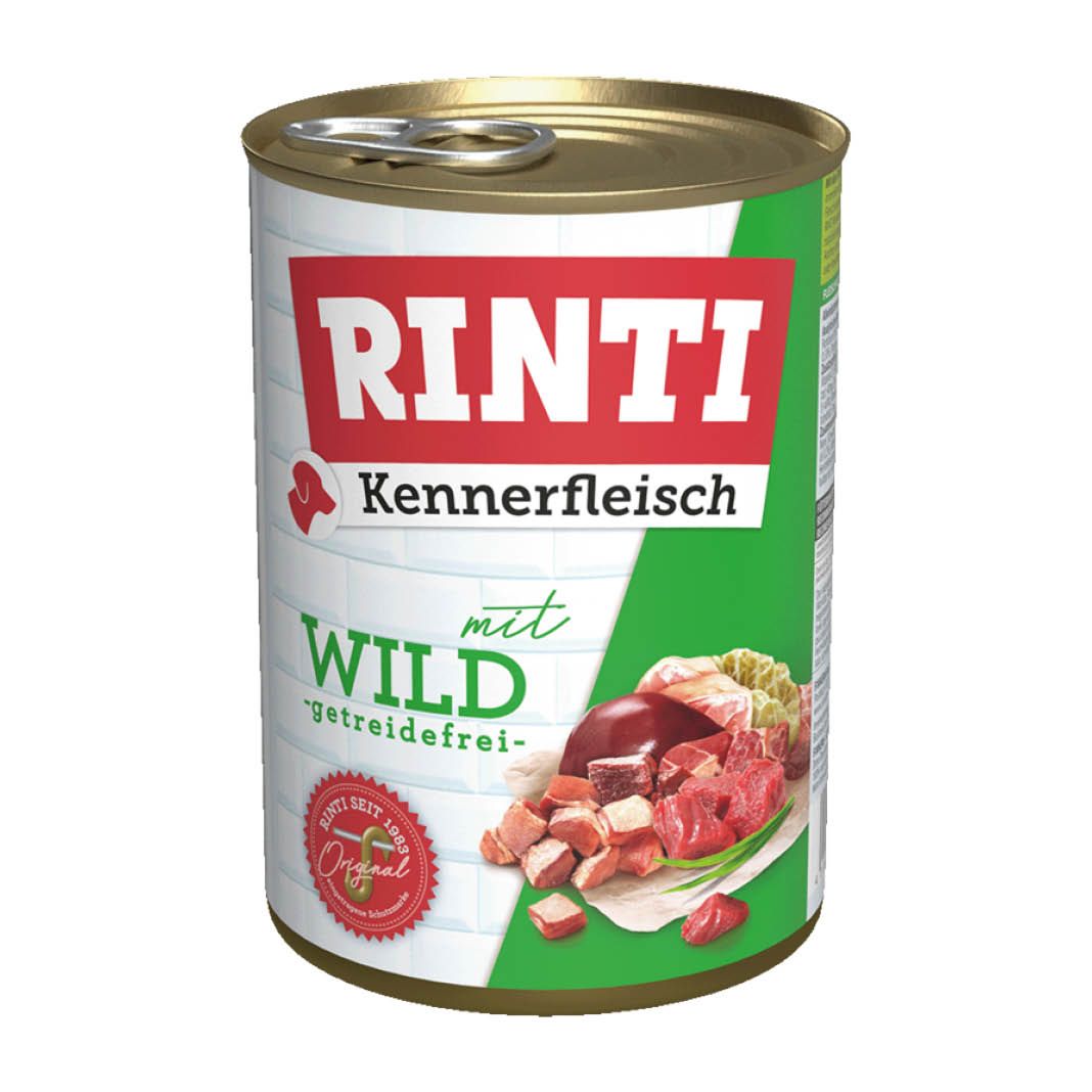Rinti Kennerfleisch Wild | 24 x 400 g