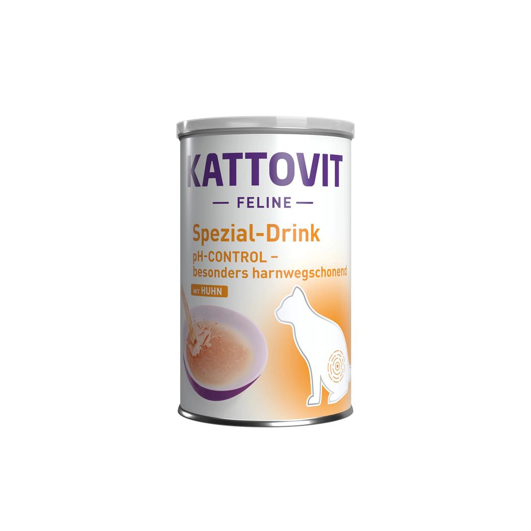 Kattovit Drinks - Spezial-Drink pH-Control (Urinary) | 24 x 135 ml