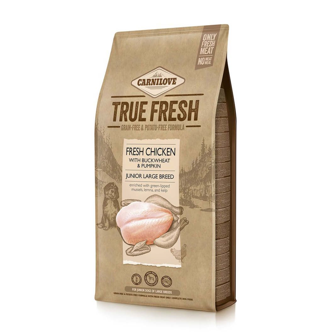 Carnilove Dog True Fresh - Junior Große Rassen - Frisches Huhn