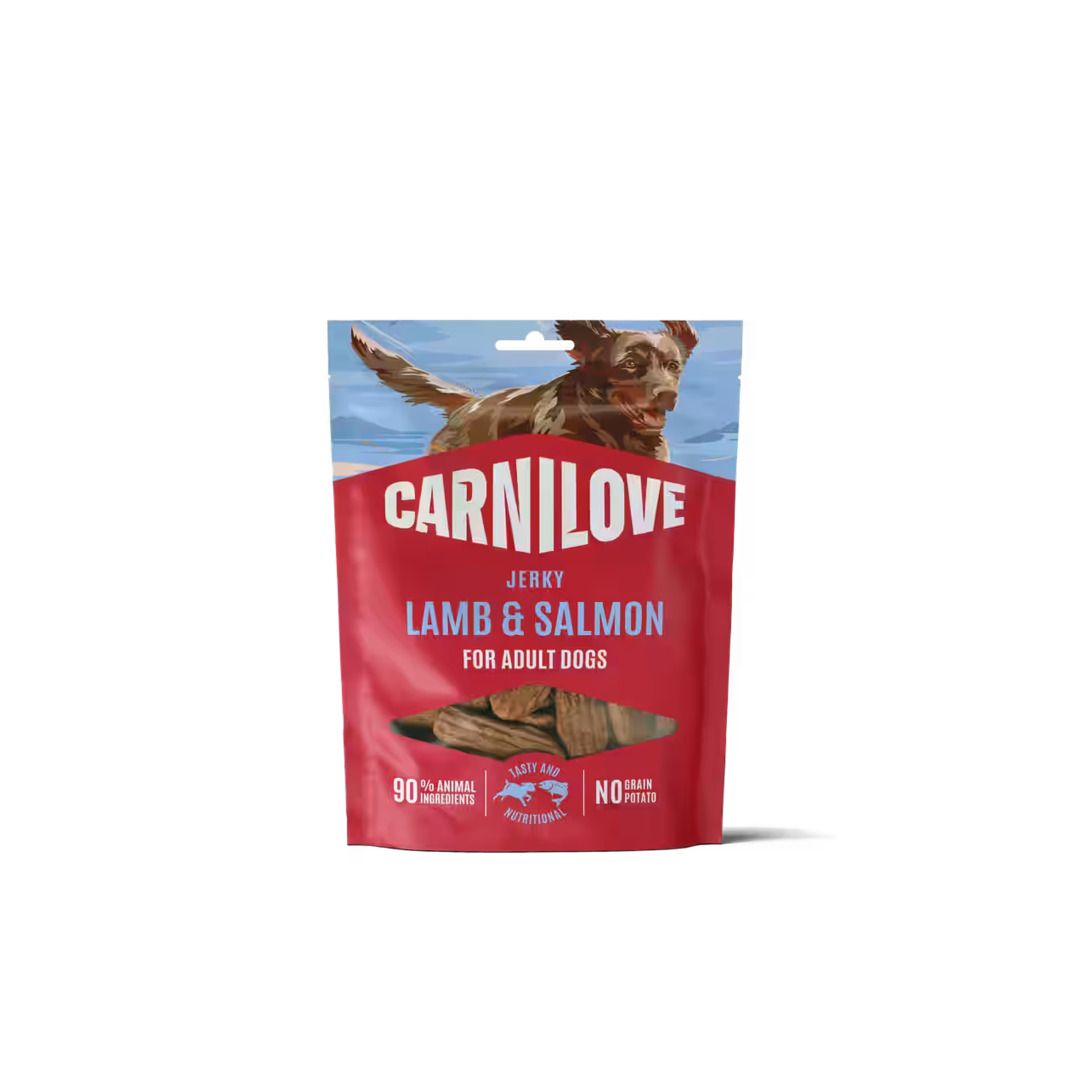 Carnilove Dog Jerky Snack - Lamm & Lachs | 12 x 100 g