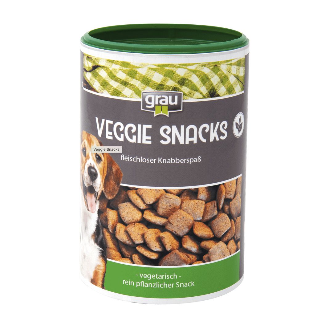Grau Hund Veggie Snacks | 400 g