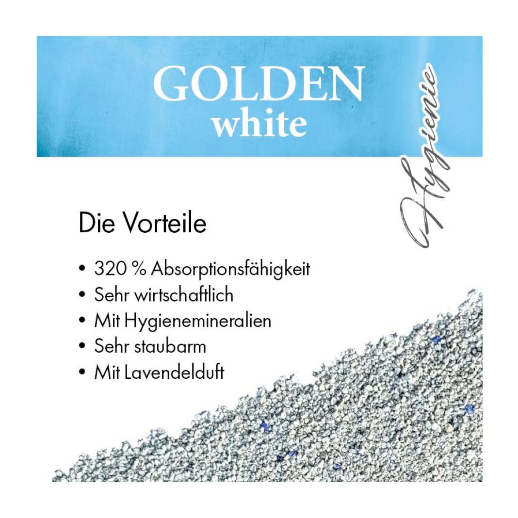 Golden White mit Lavendelduft | 14 kg