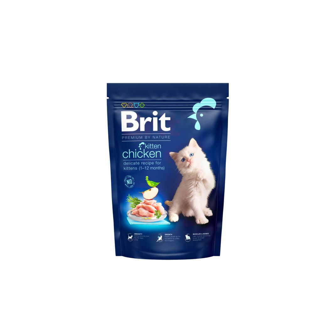 Brit Premium by Nature Cat Kitten Huhn