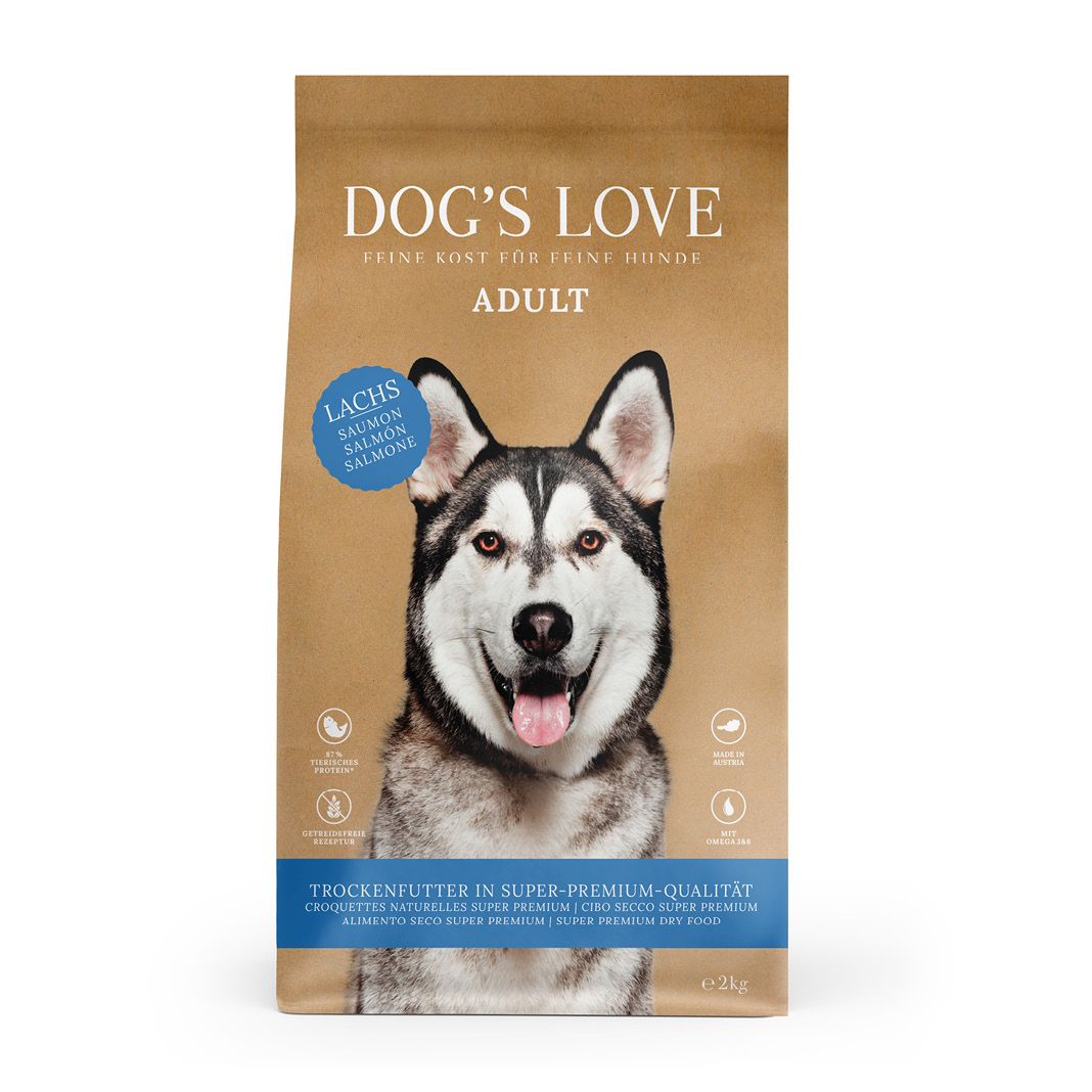 DOG'S LOVE TROCKEN Lachs | 2 kg