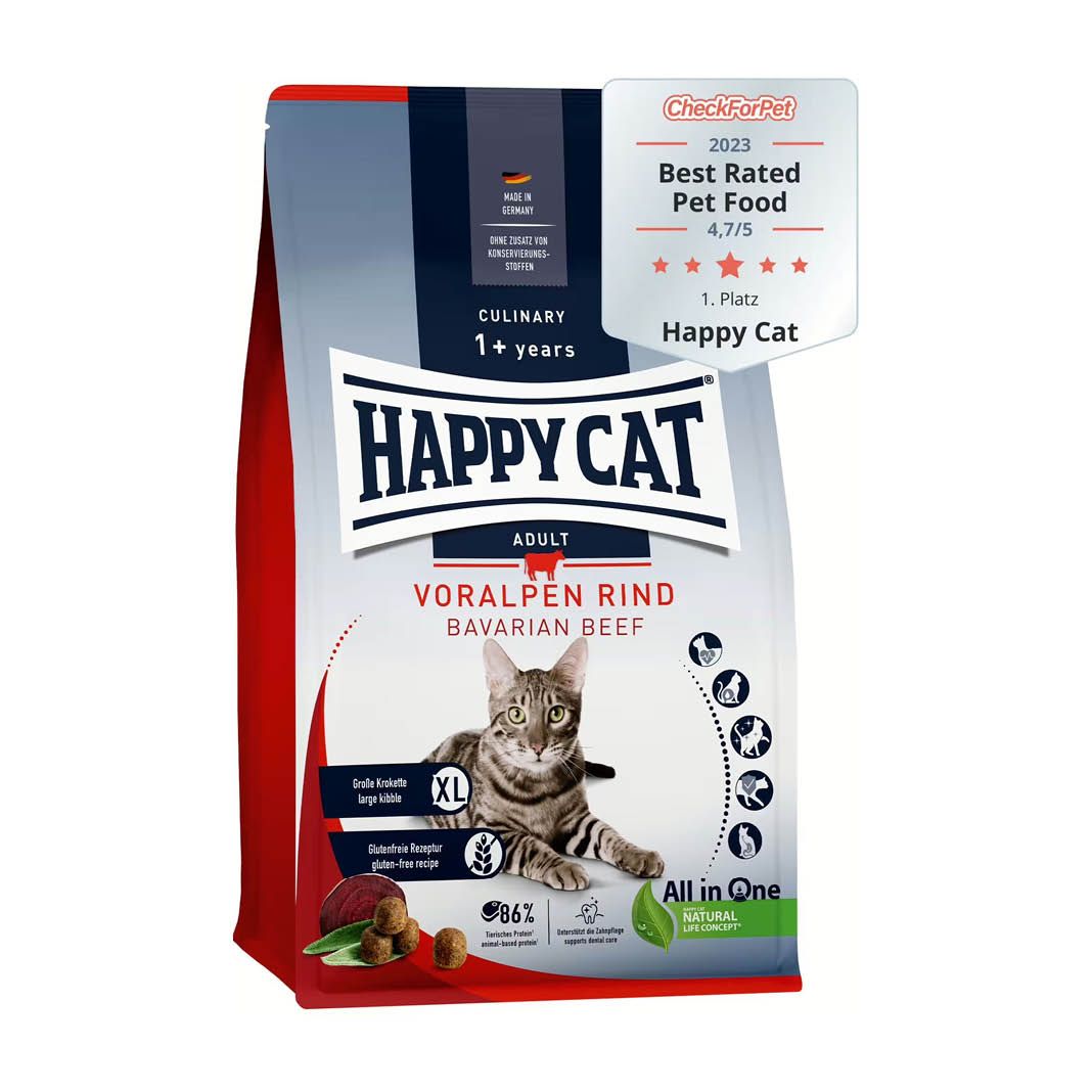 Happy Cat Culinary Adult Voralpen Rind | 6 x 300 g