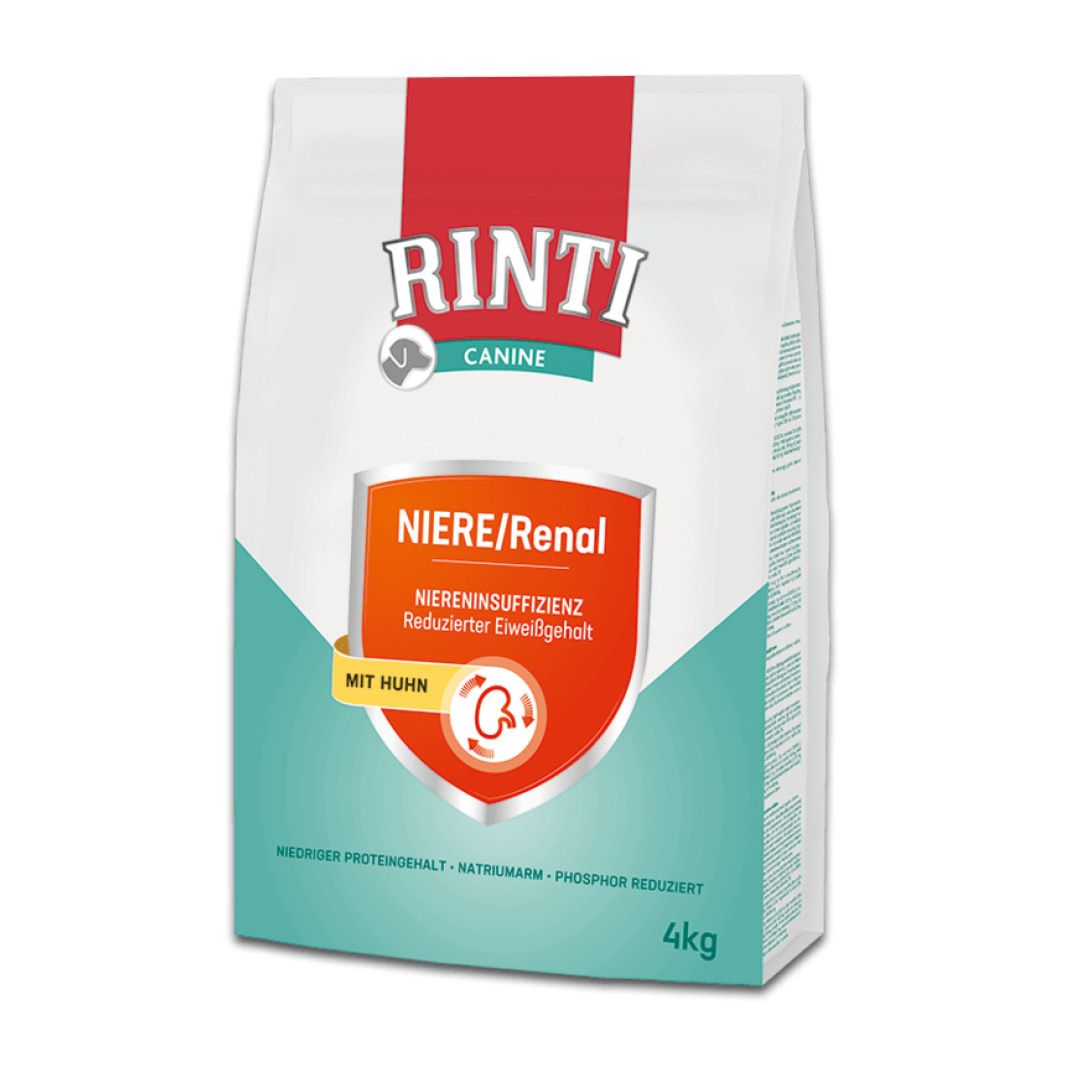 Rinti Canine Niere/Renal Huhn | 4 kg