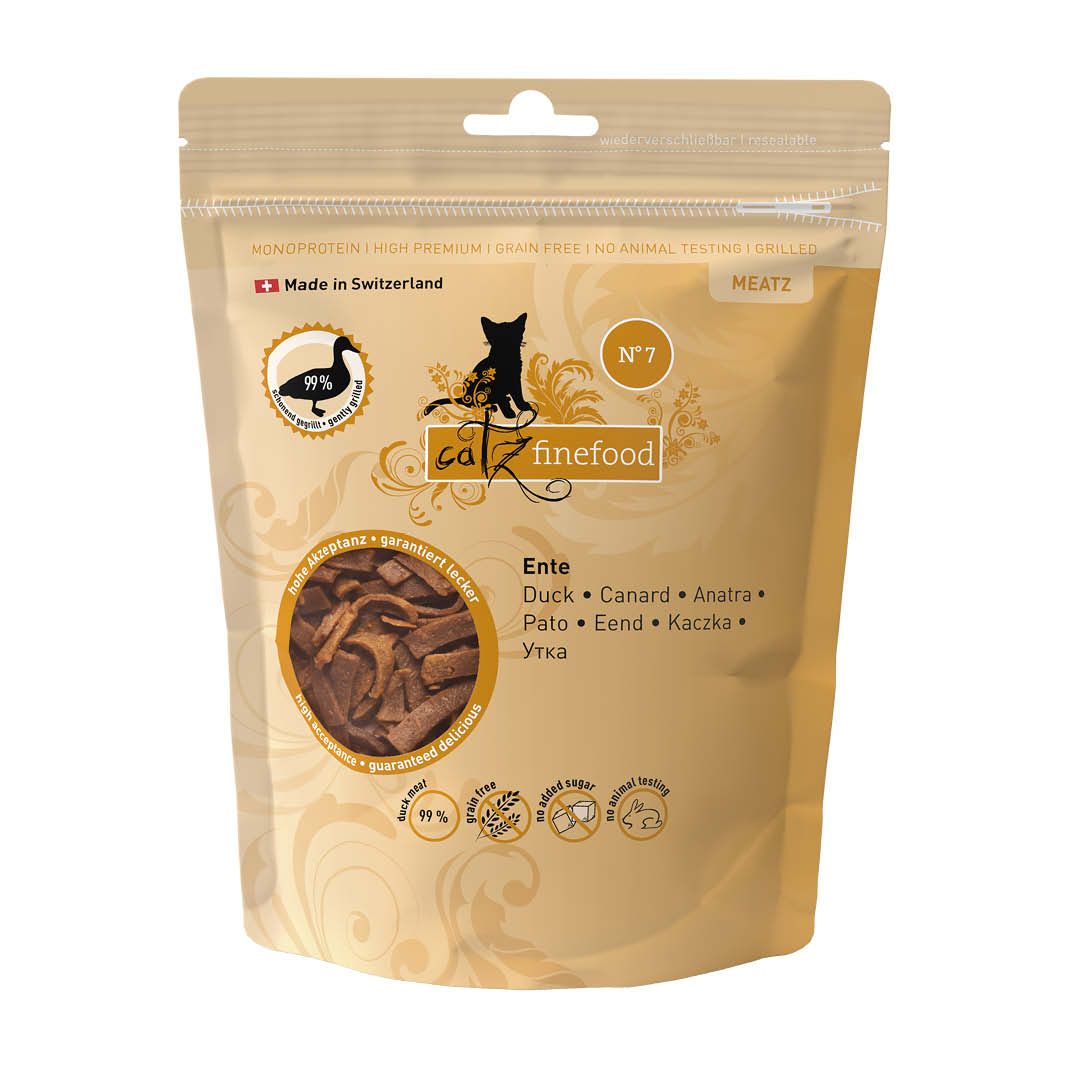 Catz Finefood Meatz N°7 Ente | 8 x 45 g