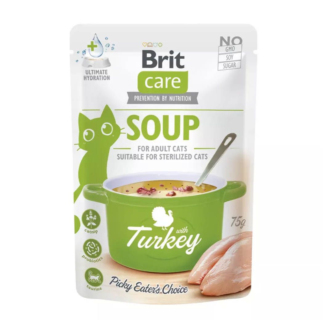 Brit Care - Cat - Soup - Suppe mit Lachs | 15 x 75 g