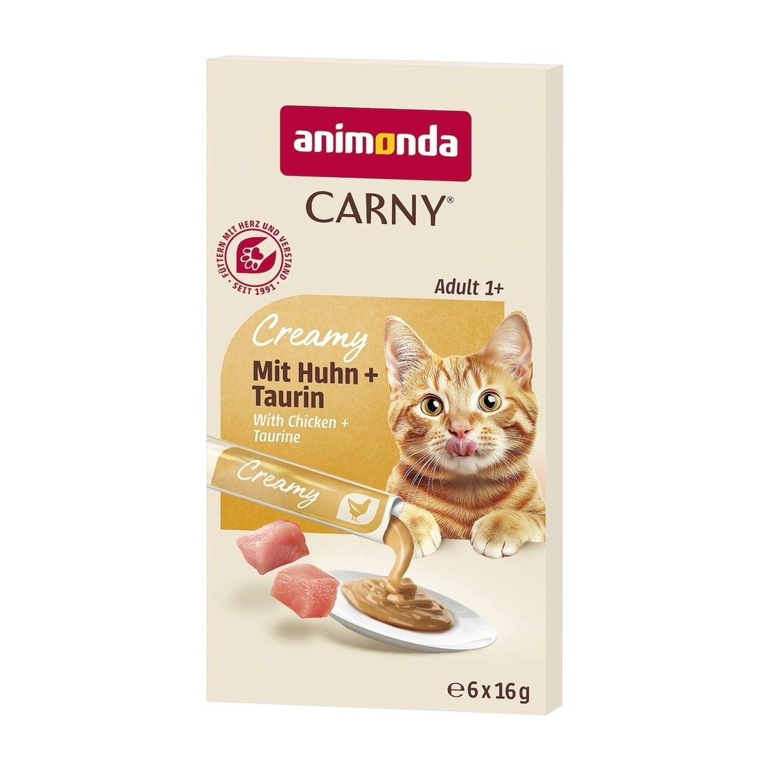 animonda Carny Creamy Adult mit Huhn + Taurin