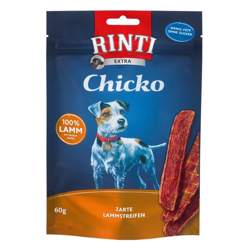 Rinti Extra Chicko Lammstreifen | 60 g