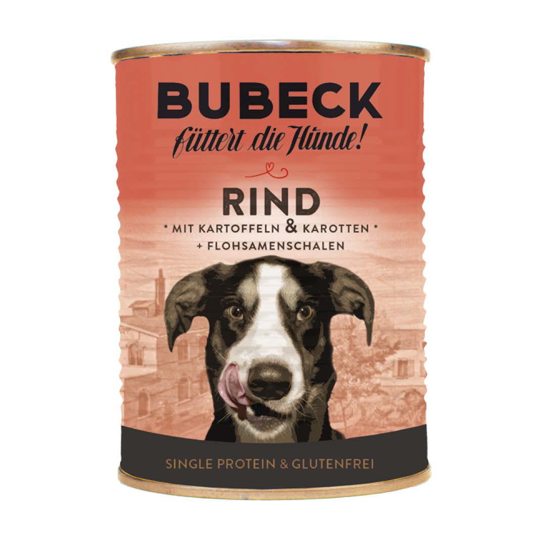 Bubeck Pferd & Kartoffel | 6 x 400 g | 6 x 400 g | Pferd & Kartoffel |  1bub0069