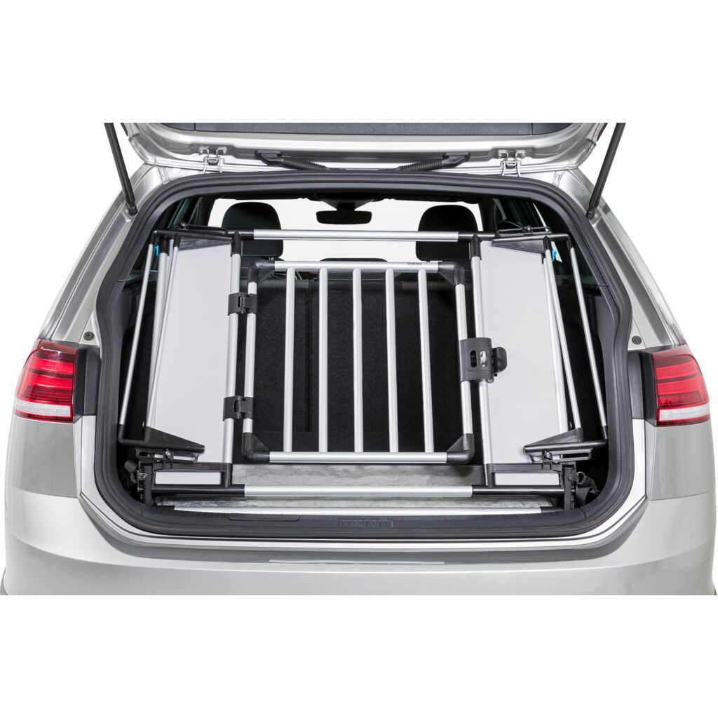 Trixie Silber Universal-Heckgitter, Hellgrau/ | 94–114 × 69 × 53 Cm