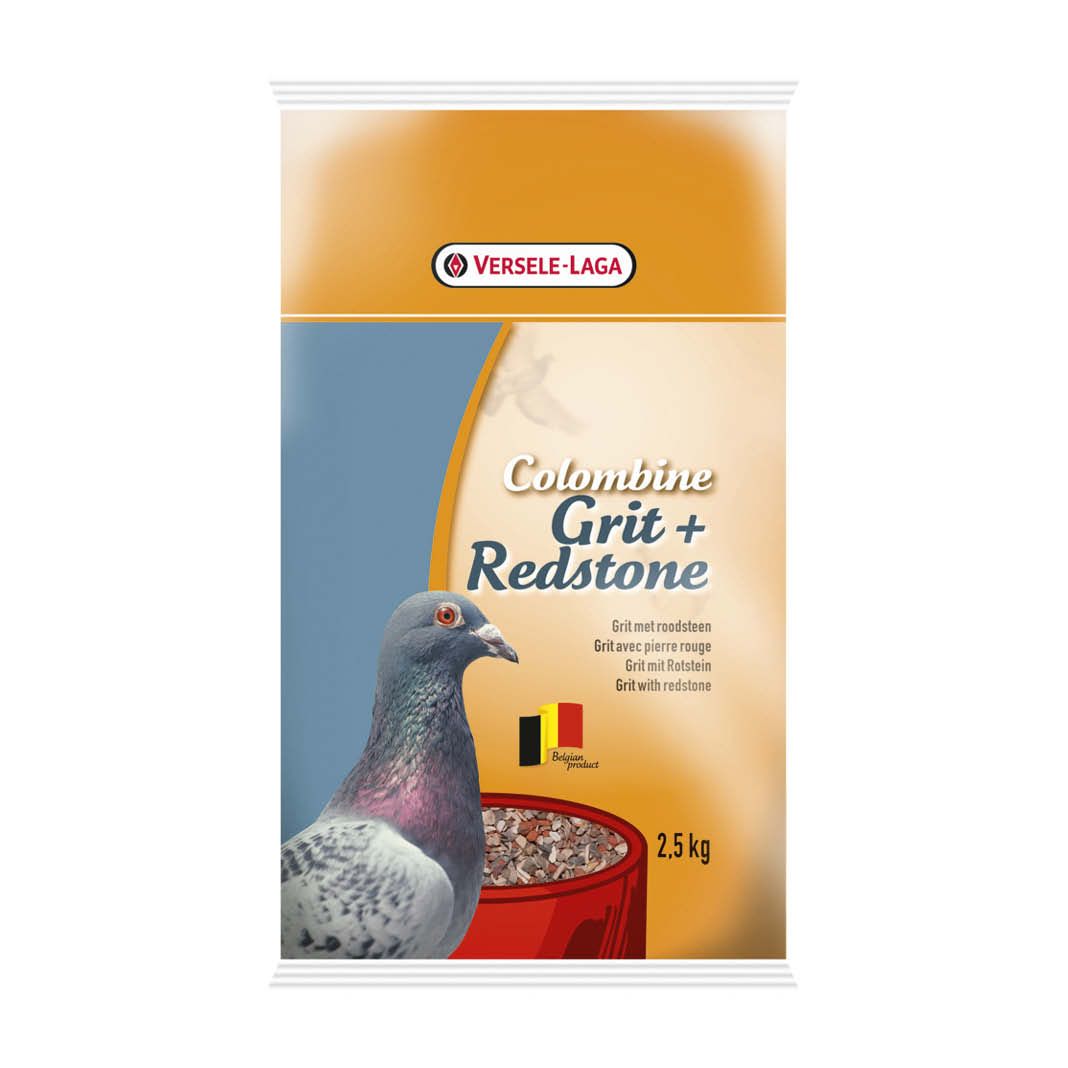 Versele Laga Colombine Grit + Rotstein - für Taube-Rassetauben | 2,5 kg