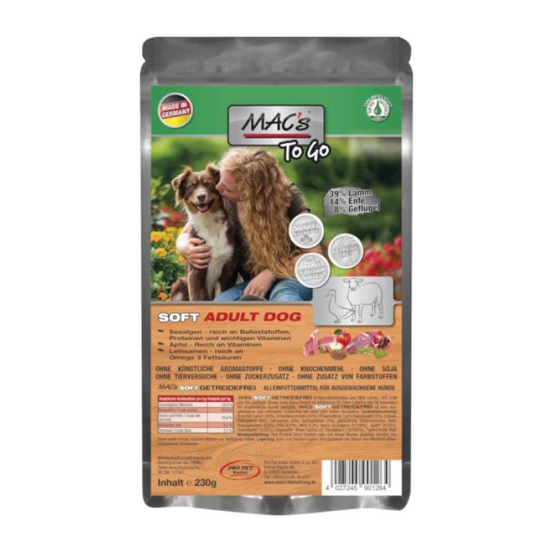 MAC's - Dog - Soft "to go" Lamm