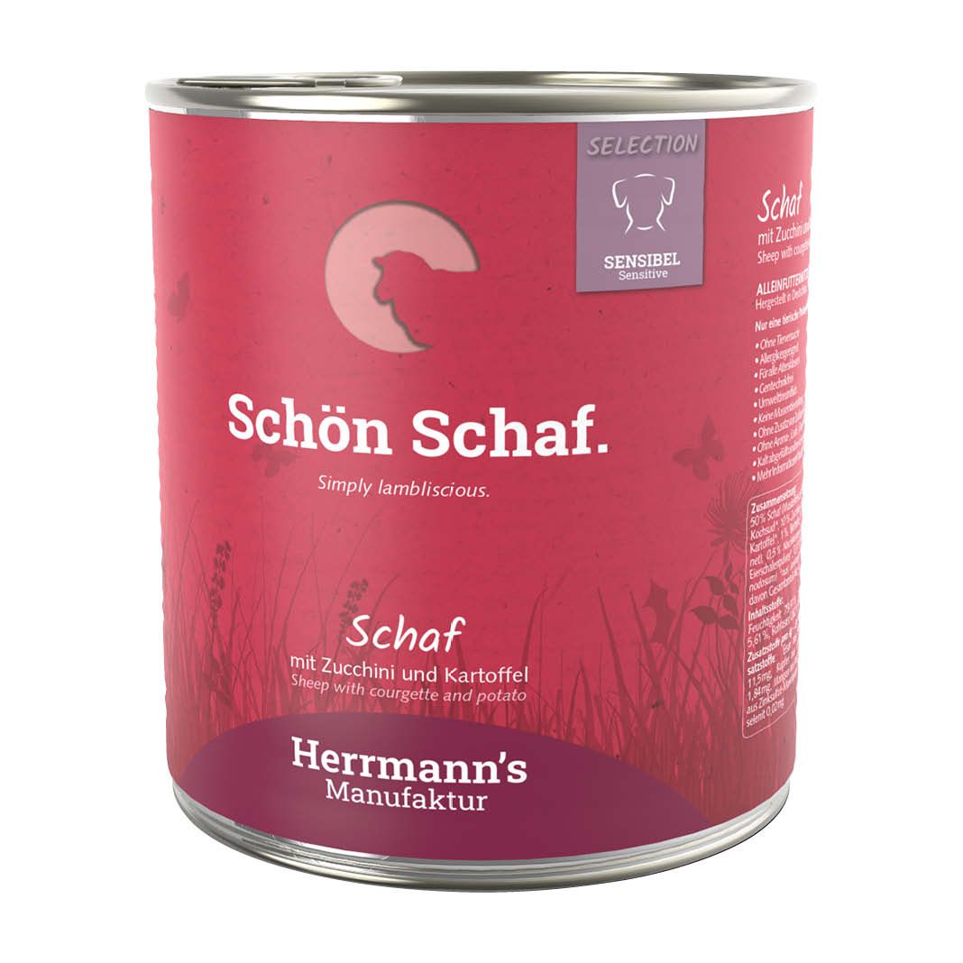 Herrmanns Selection - Sensible - Bio Huhn mit Karotte und Reis | 6 x 800 g