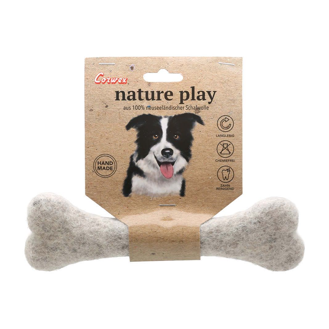 Corwex C-play Filz Knochen - grau