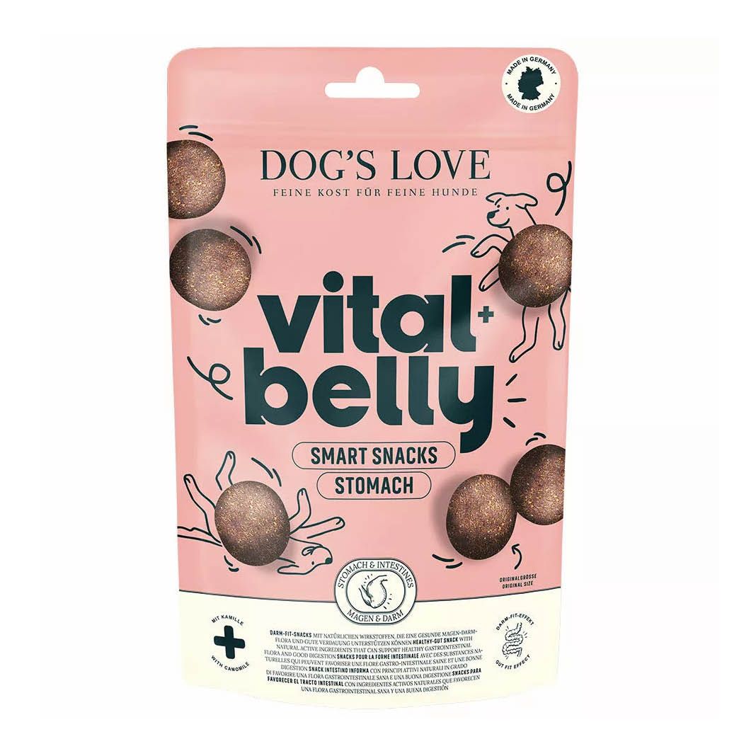 DOG'S LOVE Smart Snacks Vital+ Belly | 6 x 150 g