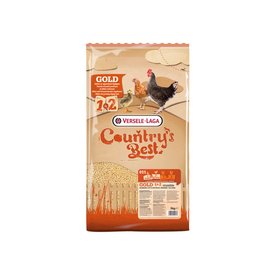 Country's Best GOLD 1&2 Crumble 5kg Kükenfutter Kükenkrümel ab 1. Tag bis Ei - Image 4