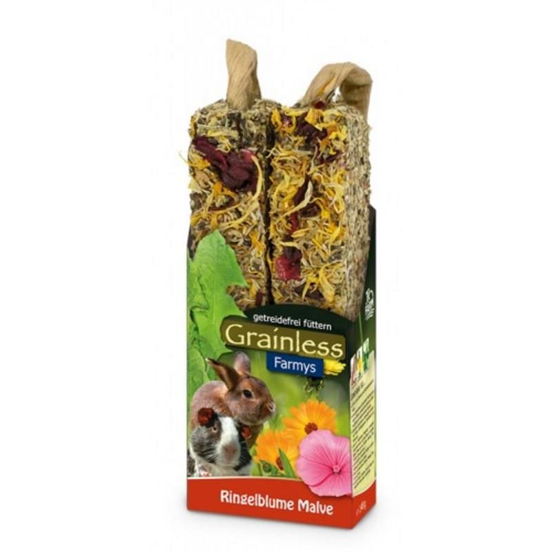 JR Farm Farmy's Grainless Ringelblume - Malve | 8 x 140 g