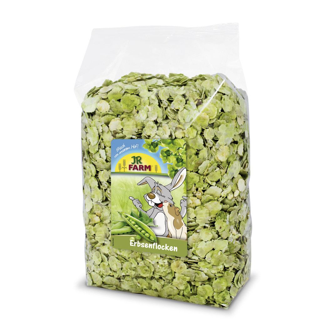 JR Farm Erbsenflocken | 4 x 3 kg