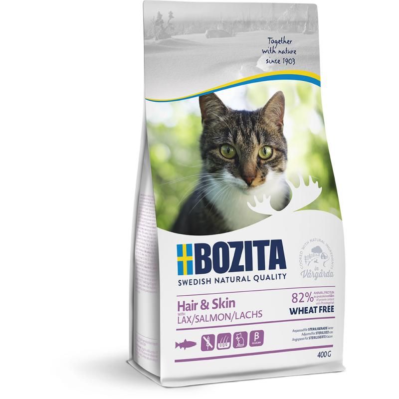 Bozita Hair & Skin Wheat free Salmon | 400 g