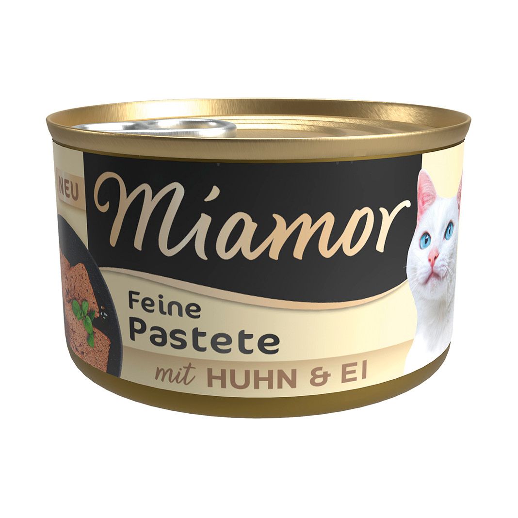 Miamor Pastete Ei & Huhn | 12 x 85 g