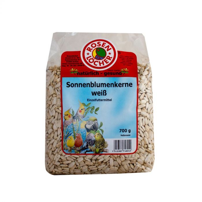 Rosenlöcher Sonnenblumenkerne weiß