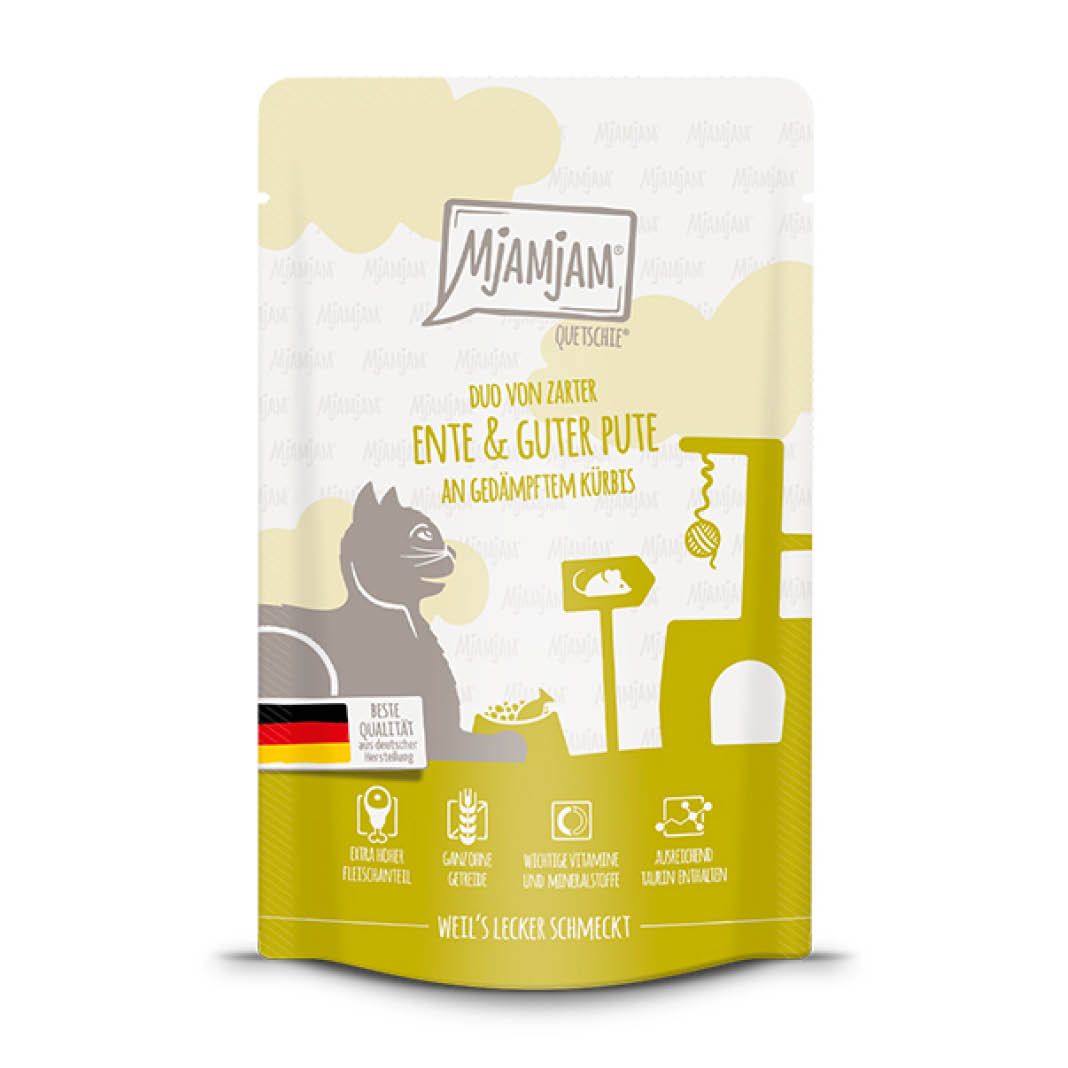 MjAMjAM Cat - Leckere Mahlzeiten - Quetschies