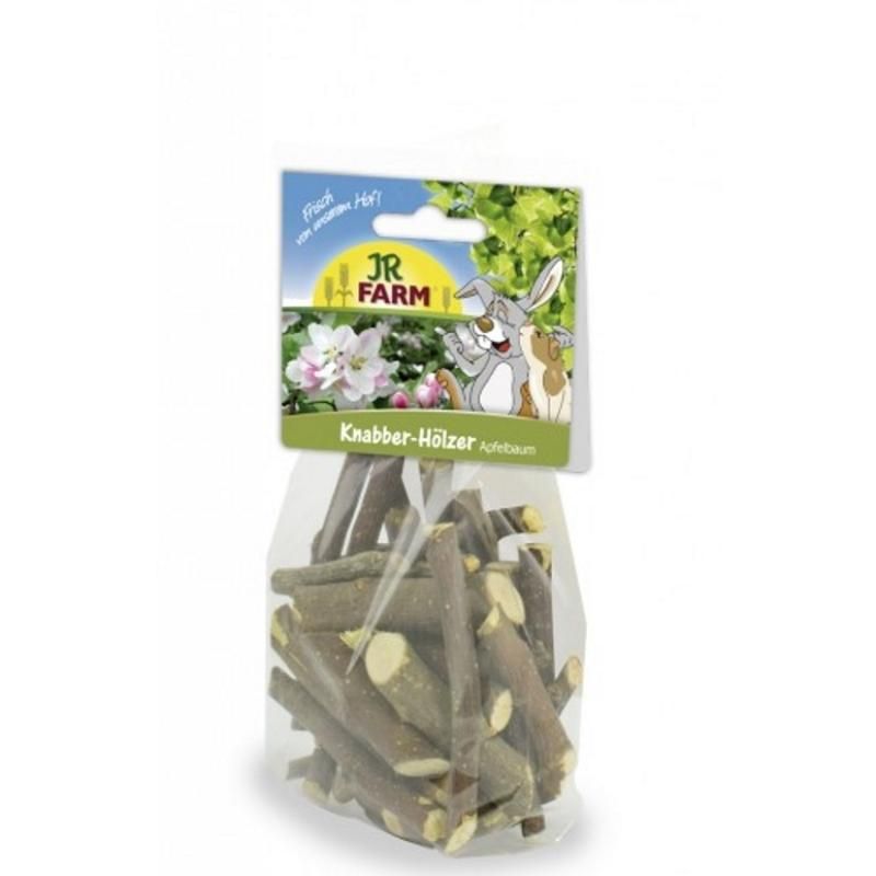 JR Farm Knabber-Hölzer Apfelbaum | 8 x 100 g