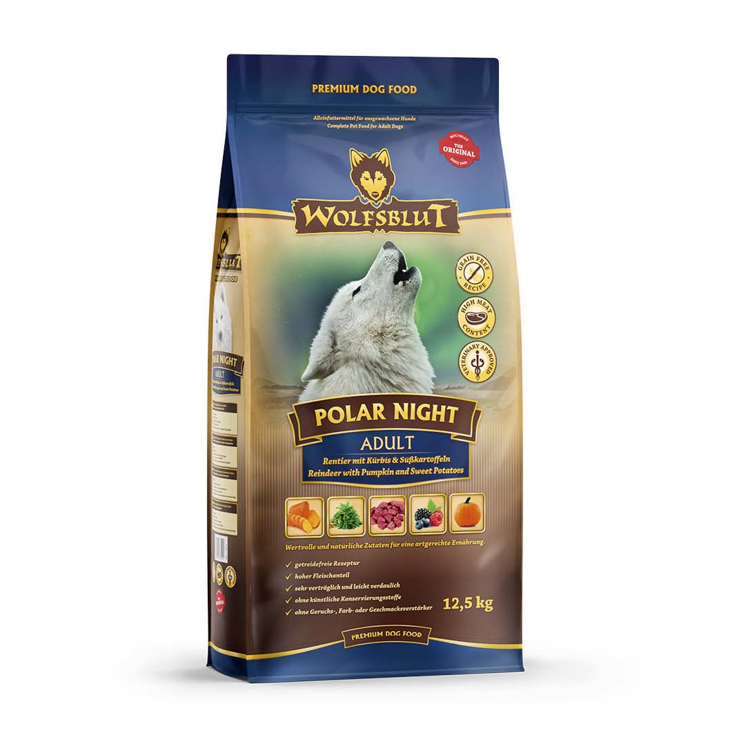 Wolfsblut Polar Night Adult - Rentier mit Kürbis | 12,5 kg